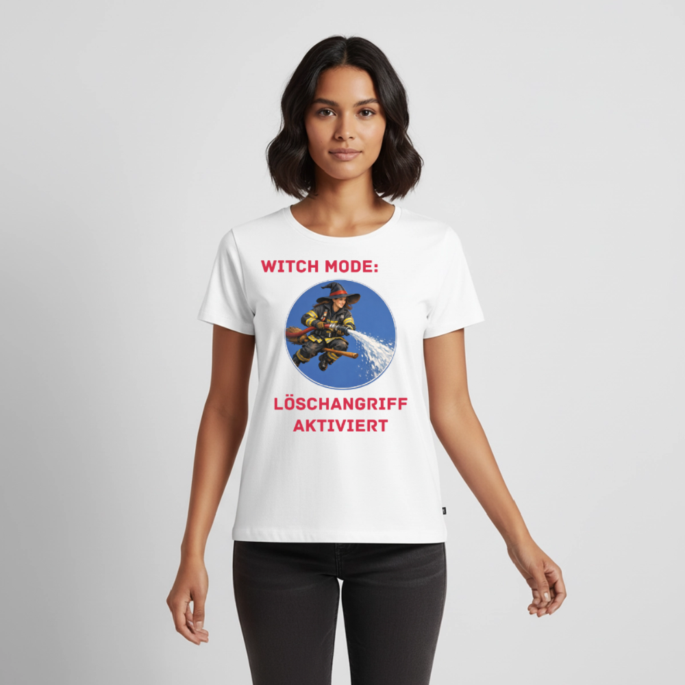 Which Mode: Frauen Premium T-Shirt - Weiß